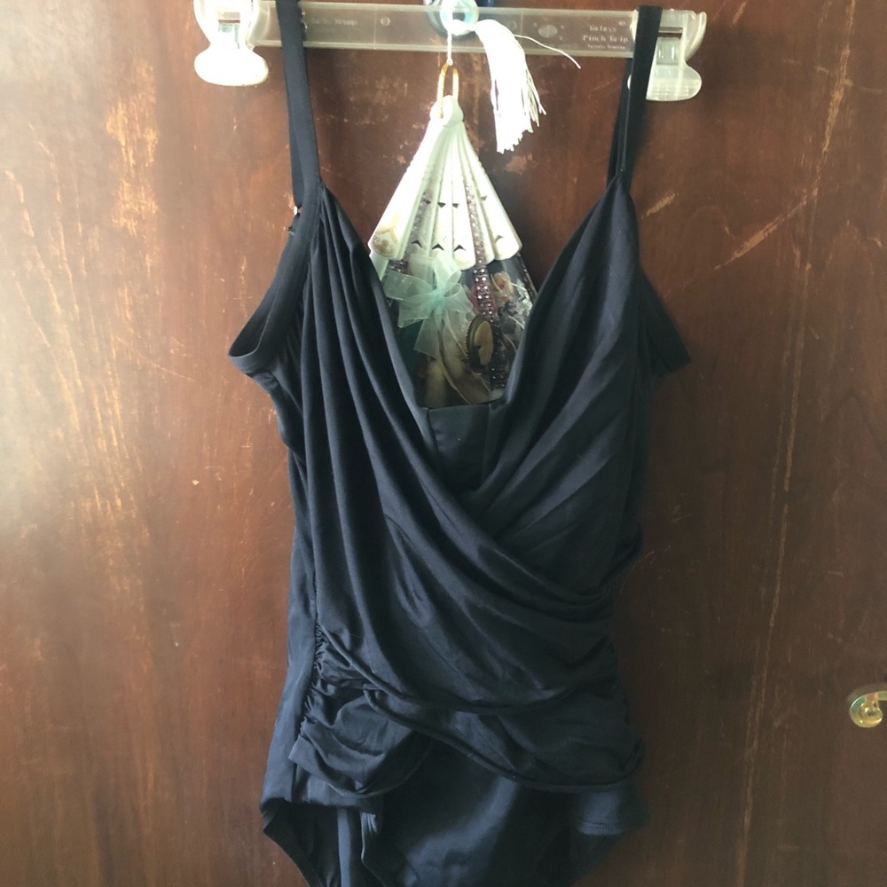 Little black dress of swimsuits